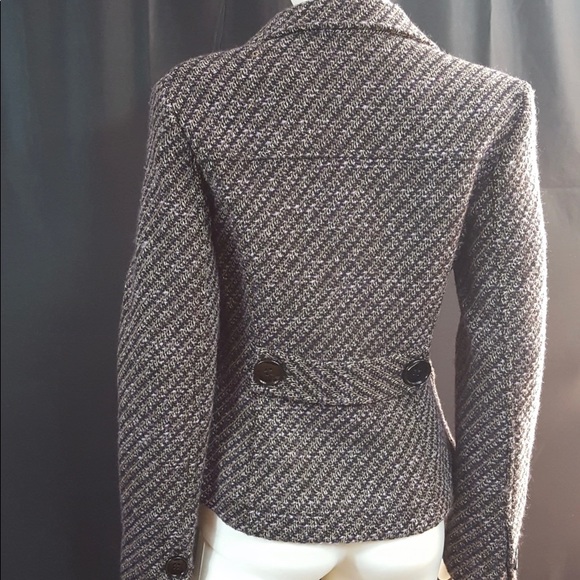 Motivi Tweed Doubled Breasted Jacket - Picture 3 of 7